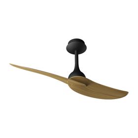 M9038  Ipanema 1m 32W Twin Blade Ceiling Fan, Remote Control, Black/Wood